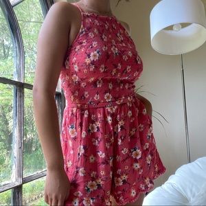 AMERICAN EAGLE FLORAL ROMPER